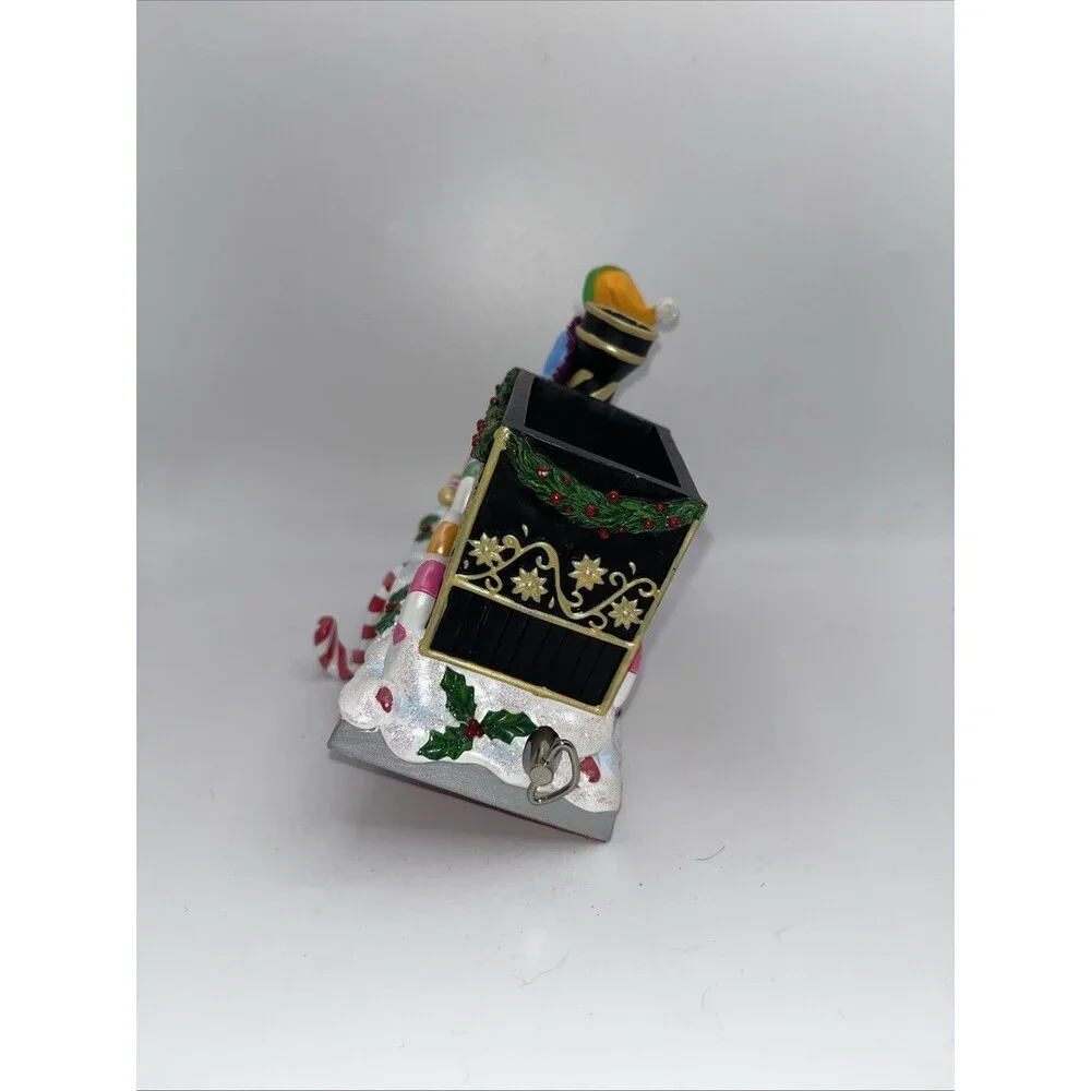 Waterford North Pole Express Musical Stocking Holder – #139210 Tested Working
